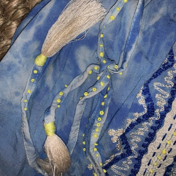 Skemo Aztec Tie-dye Tank Blouse - Picture 3 of 6